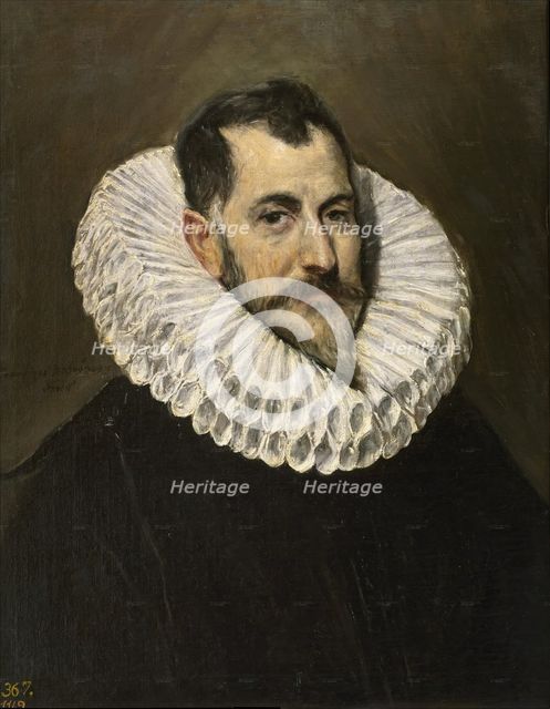 Portrait of an Unknown Gentleman, between 1600 and 1605. Creator: El Greco.