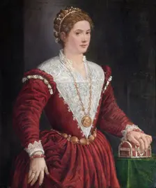 Portrait of an unknown lady, c1560s. Artist: Venetian School