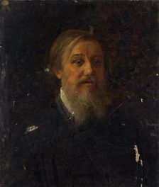 Portrait of an Unknown Man, 1881. Creator: Johann Köler