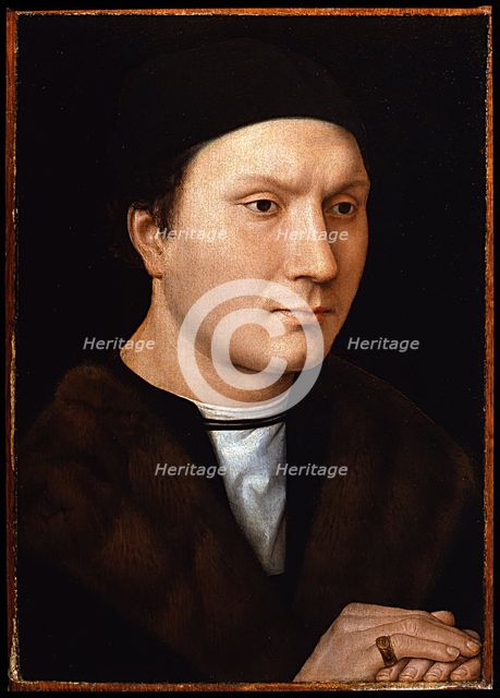 Portrait of an Unknown Man, ca 1485. Artist: Memling, Hans (1433/40-1494)