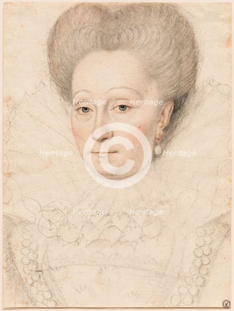 Portrait of an Unknown Noblewoman, c.between 1585 and 1600. Creator: Francois Quesnel.