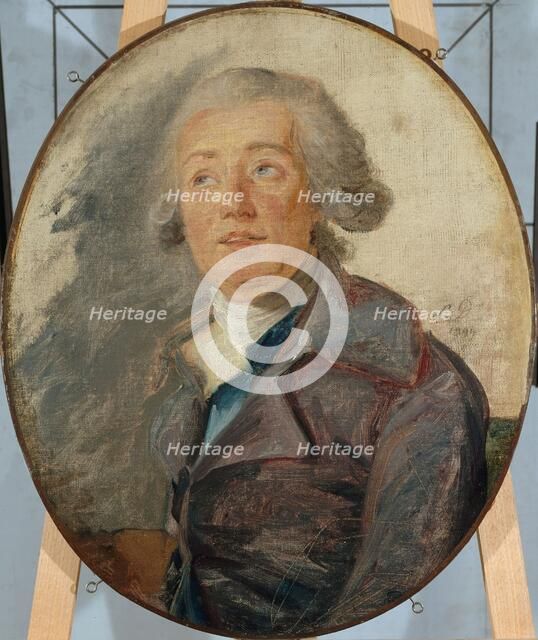 Portrait of an unknown person, 1799. Creator: Unknown.