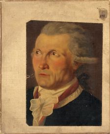 Portrait of an unknown person (Denis Le Roy?), c1780. Creator: Denis-Sebastien Leroy