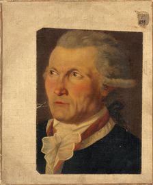Portrait of an unknown person (Denis Le Roy?), c1780. Creator: Denis-Sebastien Leroy