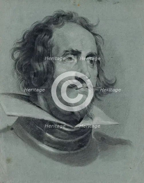 Portrait of an unknown person, undated. Creator: Johann Peter Krafft.