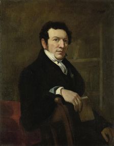 Portrait of Anthonie van der Hout, 1826. Creator: Christiaan Julius Lodewijk Portman
