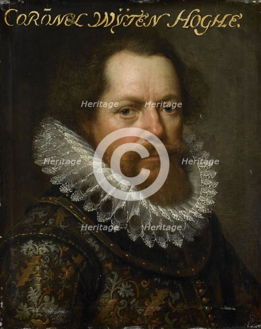 Portrait of Anthonis van Utenhove (?-1625), Lord of Rijnesteyn, 1619. Creator: Workshop of Paulus Moreelse.