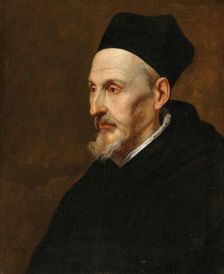 Portrait of Anthonius Triest (1576-1657), bishop of Bruges and Ghent , 1650. Creator: Thijs, Pieter (1624-1677)