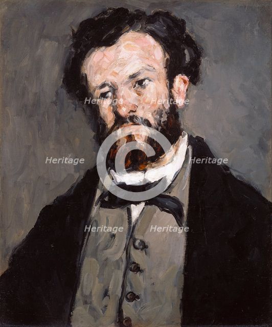 Portrait of Anthony Valabrègue, 1869-1871. Artist: Cézanne, Paul (1839-1906)