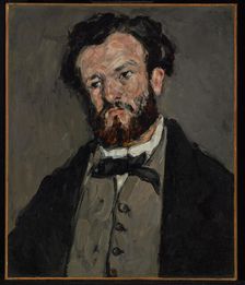 Portrait of Anthony Valabrègue, 1869-1871. Creator: Paul Cezanne