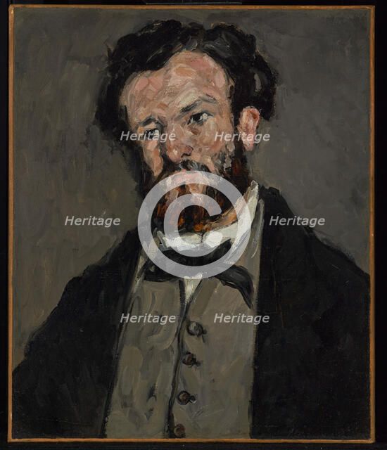 Portrait of Anthony Valabrègue, 1869-1871. Creator: Paul Cezanne.