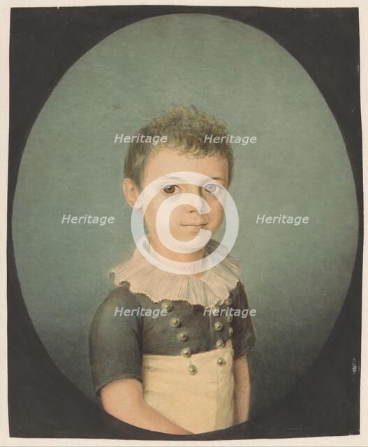 Portrait of Anthony Adriaan van Oldenbarneveld called Wittetulling as a child, c.1810-1815. Creator: Anon.