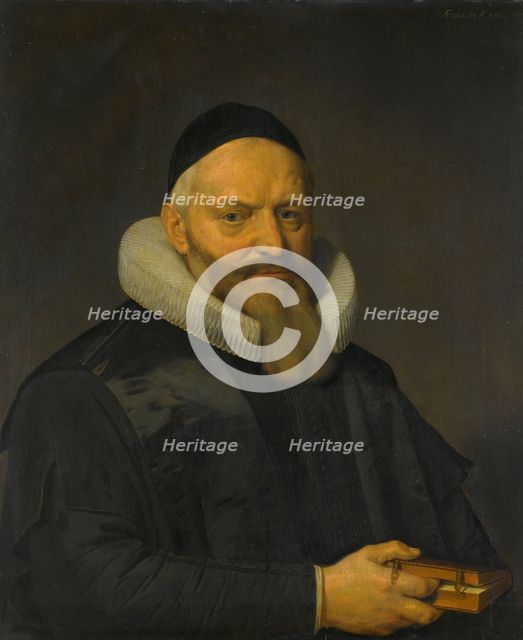 Portrait of Anthony de Wale (1573-1639), 1636. Creator: David Bailly.