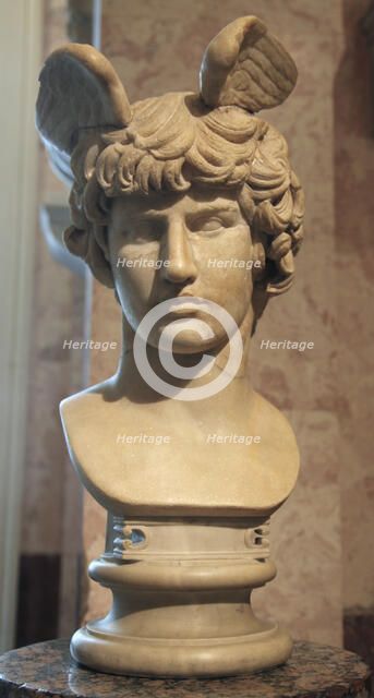 Portrait of Antinous, mid 2nd century. Artist: Unknown
