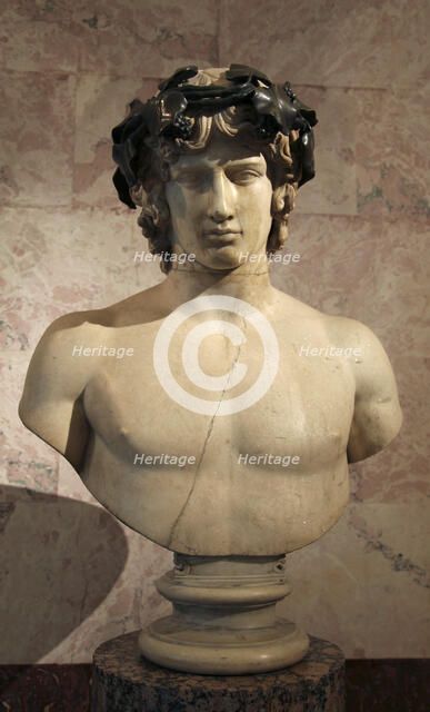 Portrait of Antinous, mid 2nd century. Artist: Unknown