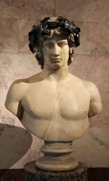 Portrait of Antinous, mid 2nd century