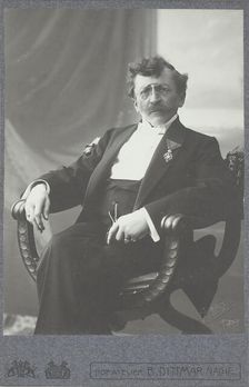 Portrait of Anton Azbe (1862-1905), 1904. Creator: Dittmar, Bernhard (1865-1939)