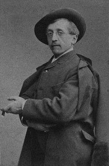 Portrait of Anton Azbe (1862-1905), c1900. Creator: Photo studio Franz Werner, Munich