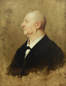 Portrait of Anton Bruckner (1824-1896), 1885
