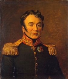 Portrait of Anton P. Velikopolsky (1770-1830), 1822. Creator: Workshop of George Dawe