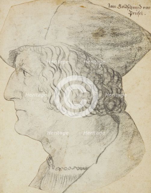 Portrait of Anton Rem, about 1518. Creator: Hans Schwarz.
