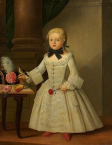 Portrait of Anton Ulrich von Holzhausen, c1758-1759. Creator: Anton Tischbein?