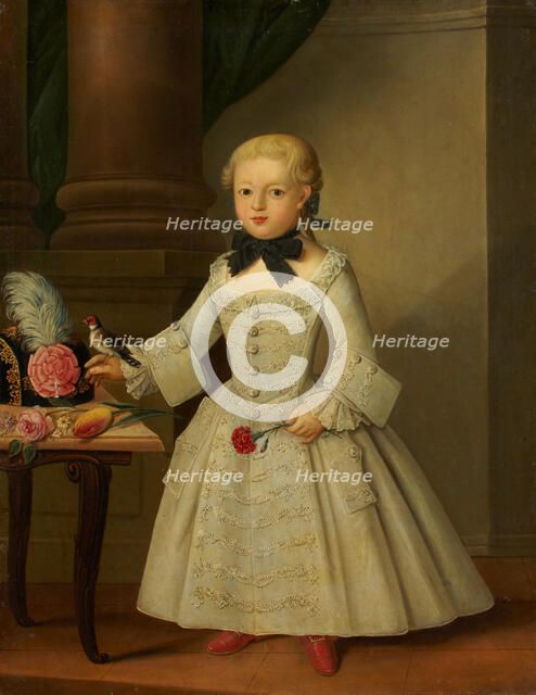 Portrait of Anton Ulrich von Holzhausen, c1758-1759. Creator: Anton Tischbein?.