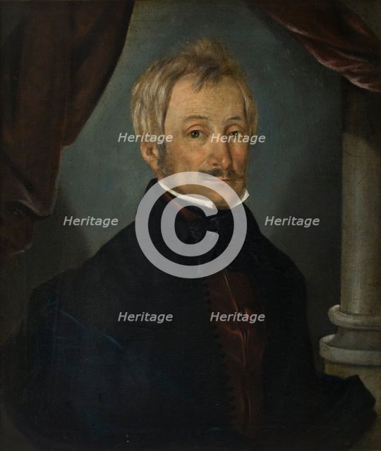 Portrait of Antoni Nowina Krasuski, c1850. Creator: Guerard de Frainse.