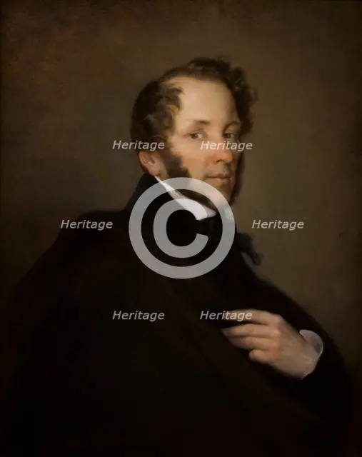 Portrait of Antoni Wentzel, c1839. Creator: Rafal Hadziewicz.