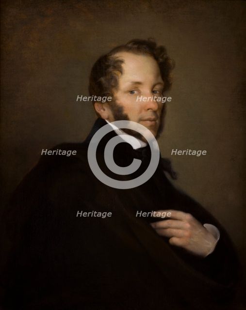 Portrait of Antoni Wentzel, c1839. Creator: Rafal Hadziewicz.
