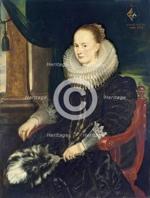 Portrait of Antonia Canis, 1624. Creator: Cornelis de Vos.
