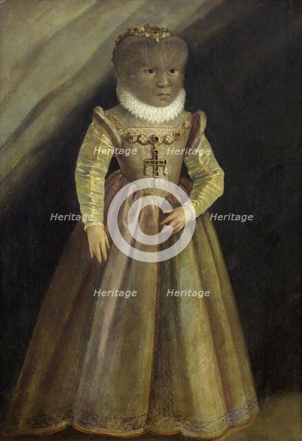 Portrait of Antonietta Gonsalvus , c. 1580. Creator: Anonymous.