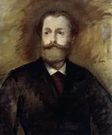 Portrait of Antonin Proust 1877-1880. Artist: Edouard Manet