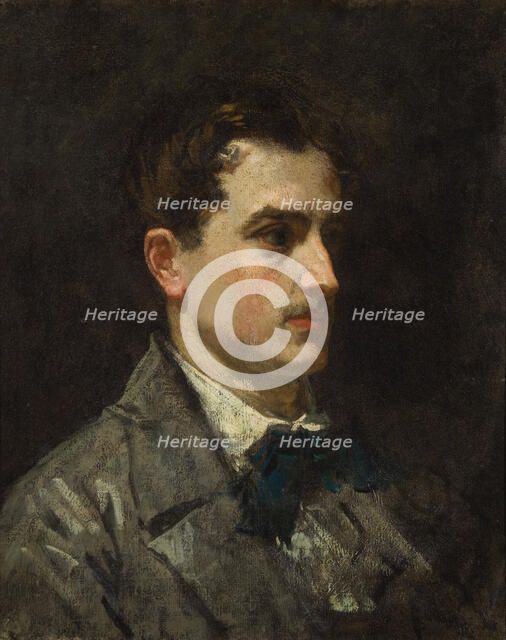 Portrait of Antonin Proust (1832-1905), 1855-1856. Artist: Manet, Édouard (1832-1883)