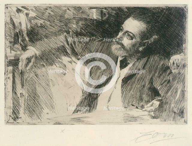 Portrait of Antonin Proust (1832-1905).