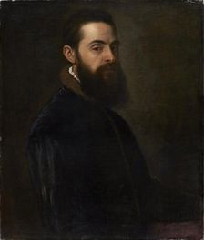Portrait of Antonio Anselmi, 1550. Creator: Titian