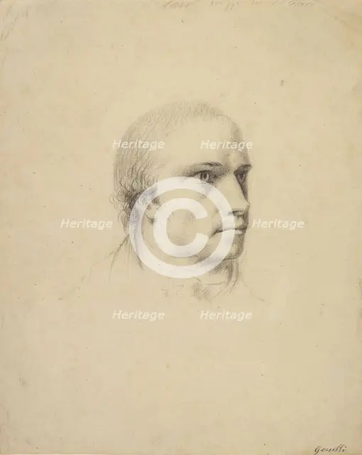 Portrait of Antonio Canova, 1787. Creator: Johann Heinrich Wilhelm Tischbein.