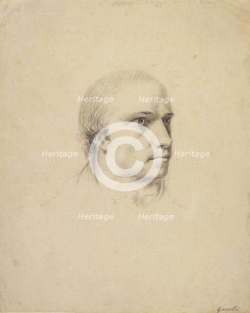 Portrait of Antonio Canova, 1787. Creator: Johann Heinrich Wilhelm Tischbein.