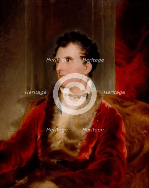 Portrait of Antonio Canova, c1818. Creator: Thomas Lawrence.
