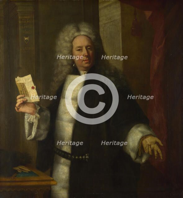 Portrait of Antonio Correr, 1685. Artist: Lazzarini, Gregorio (1655-1730)