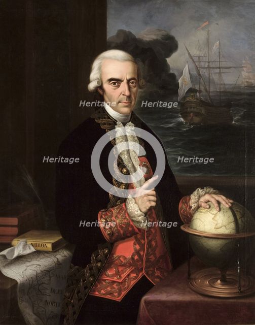 Portrait of Antonio de Ulloa (1716-1795).