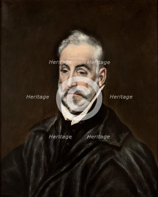 Portrait of Antonio de Covarrubias y Leiva. Artist: El Greco, Dominico (1541-1614)