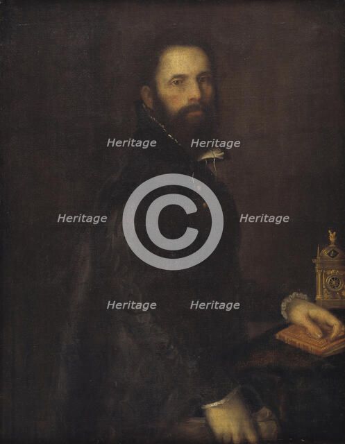 Portrait of Antonio Galli, 1550-1612. Creators: Federico Barocci  , Titian.