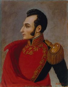 Portrait of Antonio José de Sucre (1795-1830), 1890. Creator: Salas, José R. (active 1870-1894)