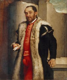 Portrait of Antonio Navagero, 1565. Creator: Moroni, Giovan Battista (1520/25-1578)