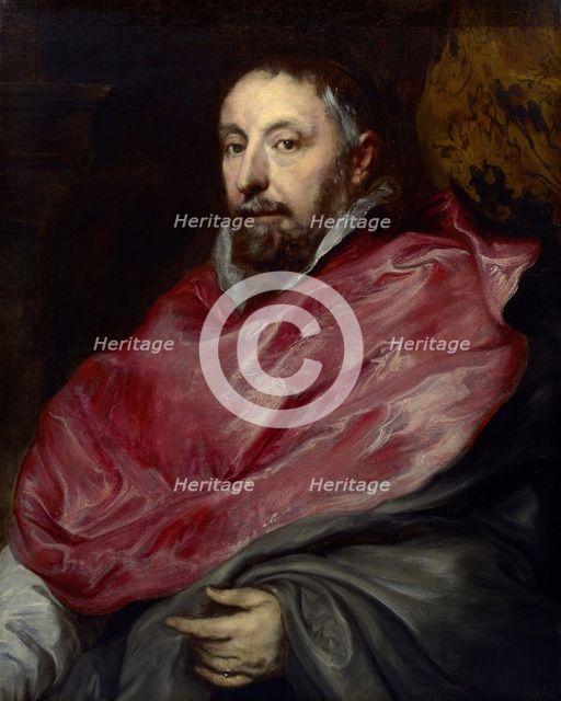 Portrait of Antoine Triest, Bishop of Ghent (1576-1655), 1652. Creator: Anthony van Dyck.