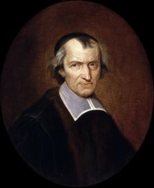 Portrait of Antoine Arnauld (1612-1694). Artist: Champaigne, Jean-Baptiste de (1631-1681)