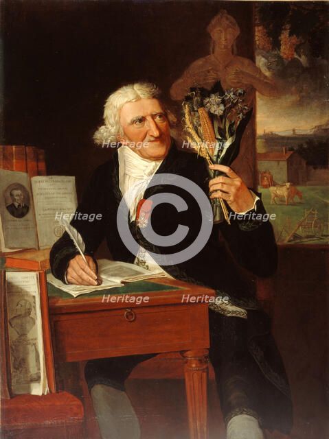 Portrait of Antoine Parmentier (1737-1813), agronomist and philanthropist. Creator: Francois Dumont.