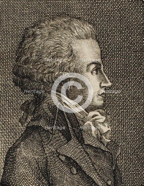 Portrait of Antoine-Pierre-Joseph-Marie Barnave (1761-1793), 1790.
