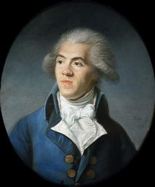 Portrait of Antoine-Pierre-Joseph-Marie Barnave (1761-1793), Early 1970s. Creator: Boze, Joseph (1745-1826)